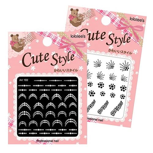 Lalalees Cute style nail sticker